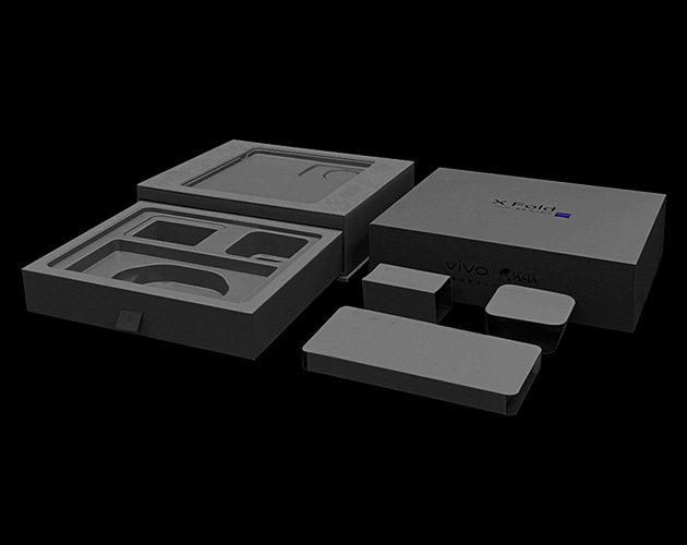 Electronic product packaging box